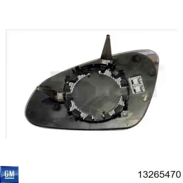 Cristal de espejo retrovisor derecho General Motors 13265470 precio, desde 9,44 EUR