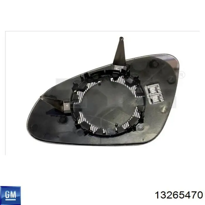 Comprar 13265470 General Motors Cristal de espejo retrovisor derecho