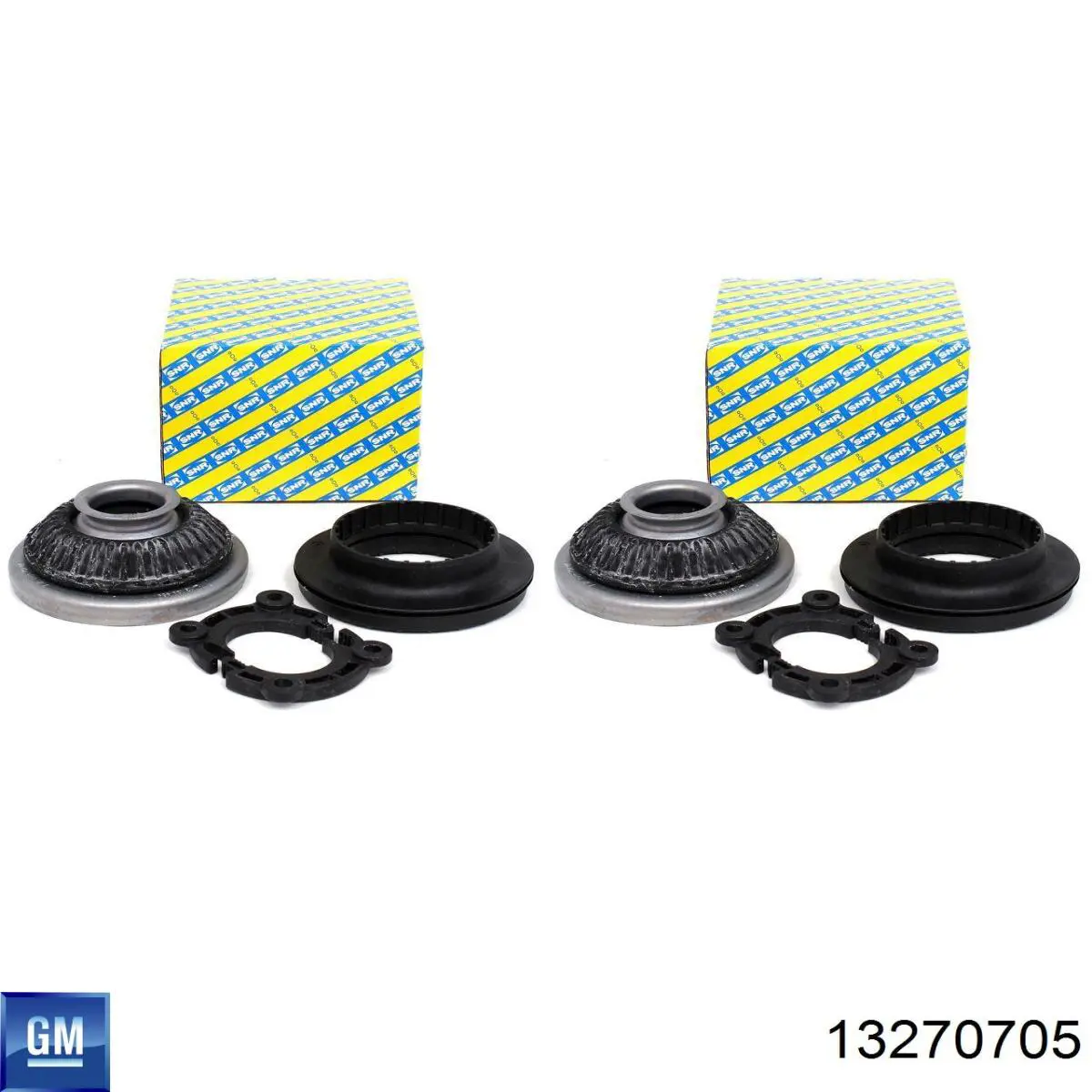 Rodamiento amortiguador delantero General Motors 13270705