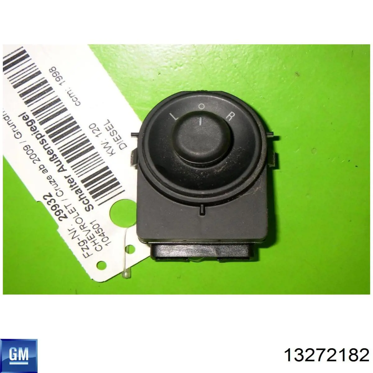 Módulo de espejos retrovisores en la puerta 13272182 General Motors