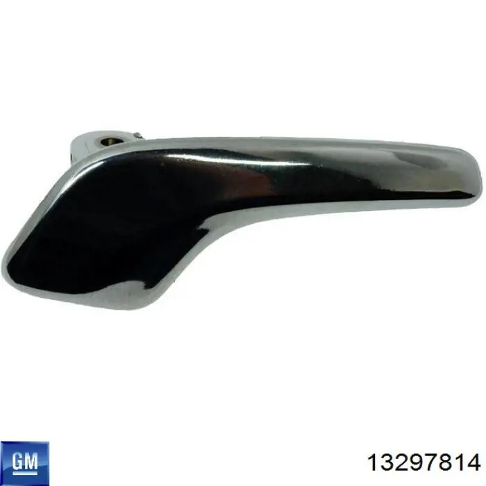 13297814 Peugeot/Citroen manecilla de puerta, equipamiento habitáculo, delantera derecha