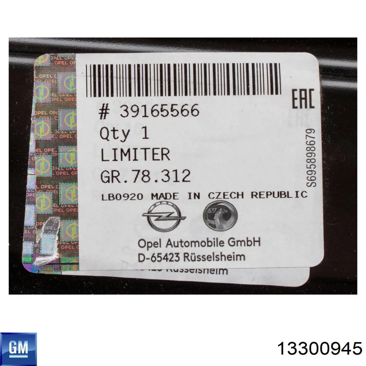 Comprar 13300945 General Motors Rejilla frontal