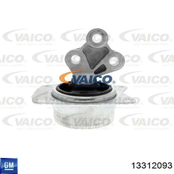 0682873 Opel soporte motor izquierdo