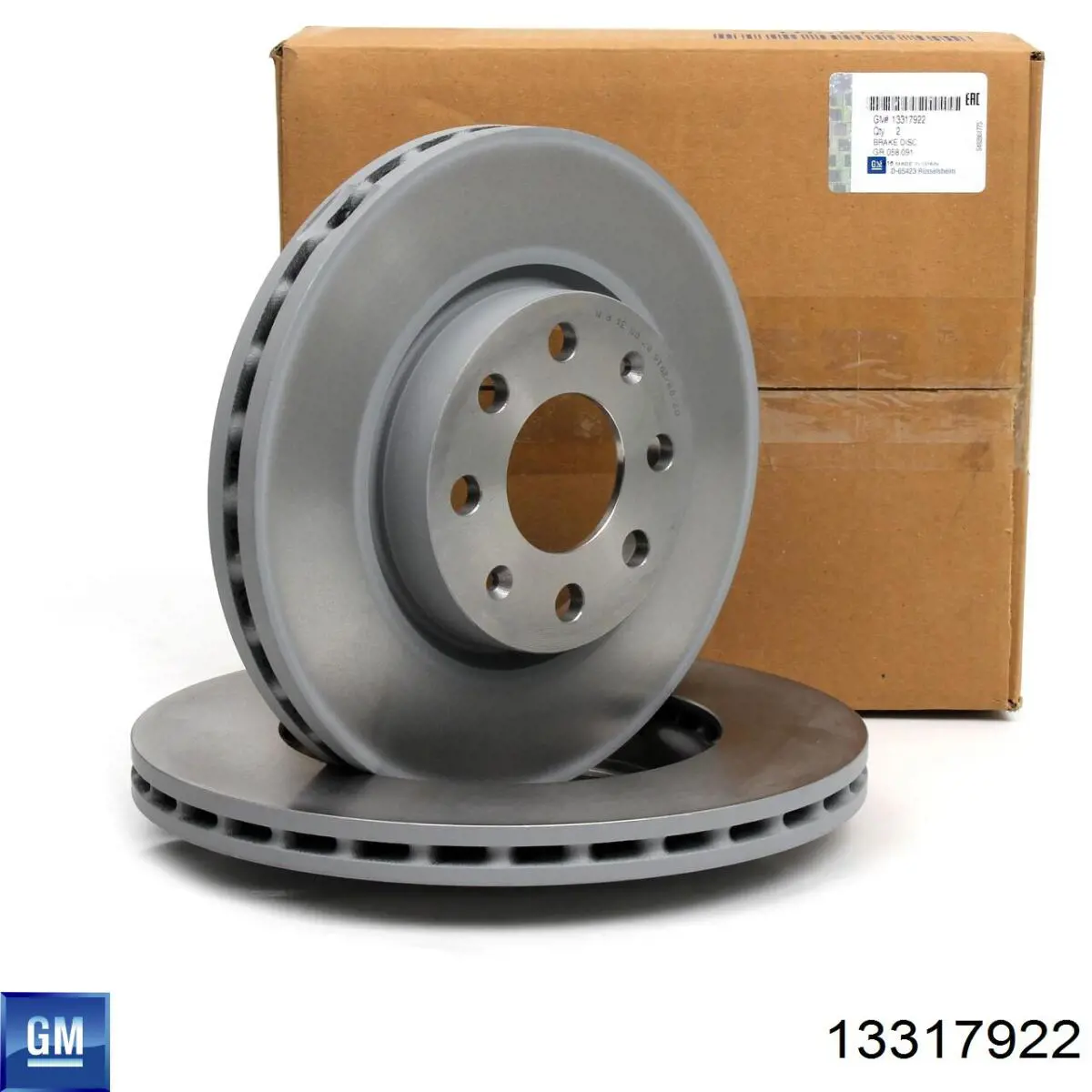 Comprar 13317922 General Motors Freno de disco delantero