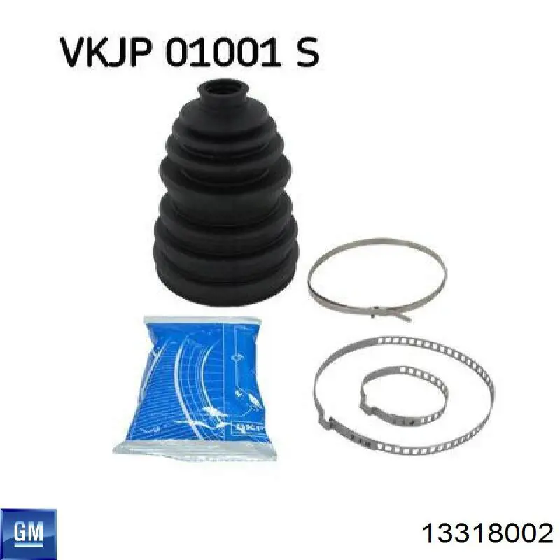 Fuelle de palier delantero exterior 13318002 General Motors