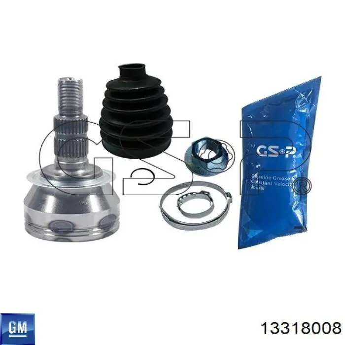 Junta homocinética exterior delantera General Motors 13318008 precio, desde 41,00 EUR