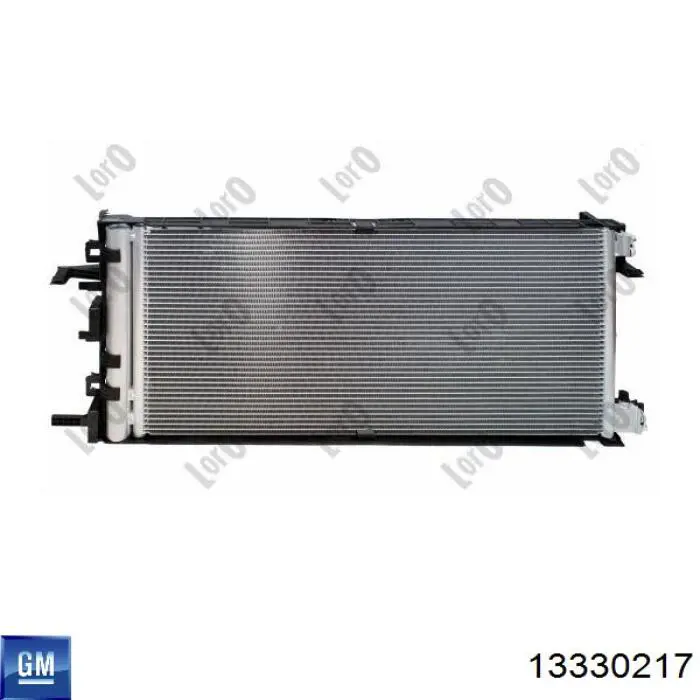 13330217 General Motors Radiador de aire acondicionado