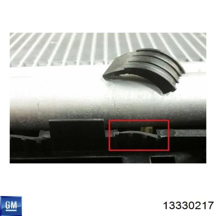 13330217 General Motors condensador aire acondicionado