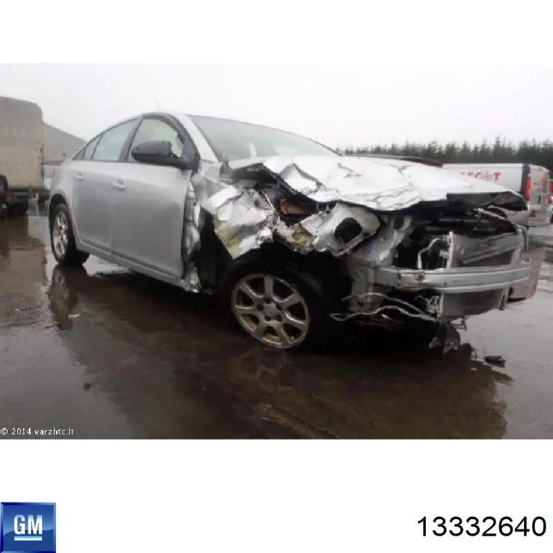 Amortiguador trasero 13332640 General Motors
