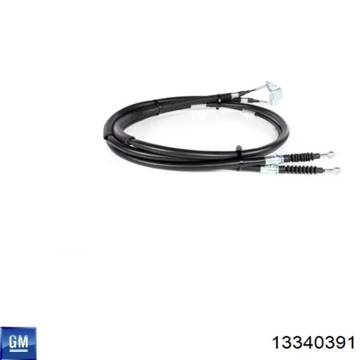 Cable de freno de mano trasero derecho/izquierdo 522036 Opel