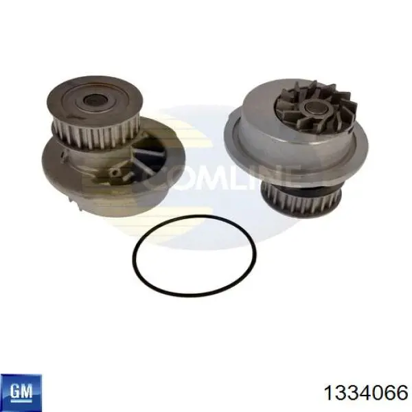 1334066 General Motors Bomba refrigerante coche