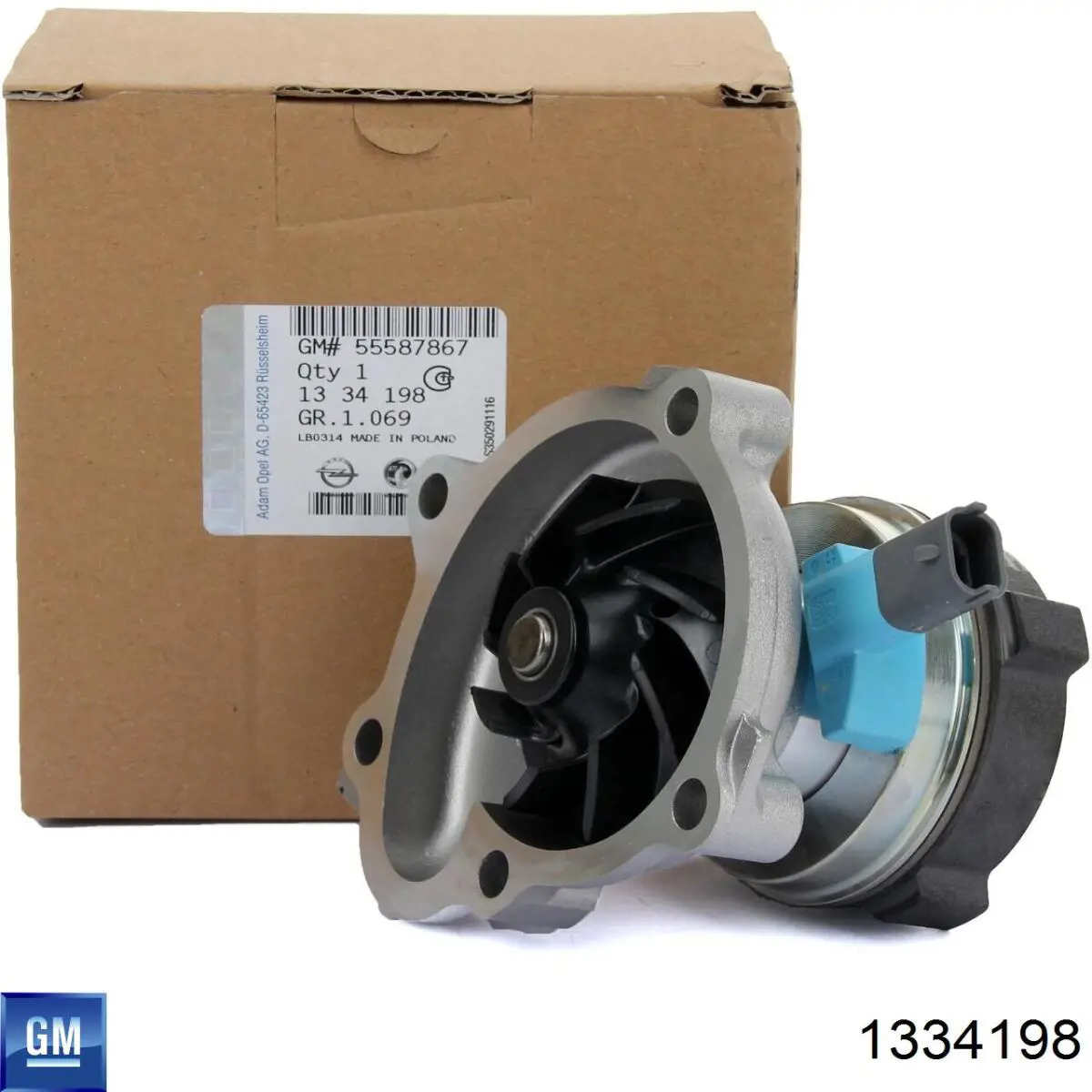 1334198 General Motors Bomba refrigerante coche