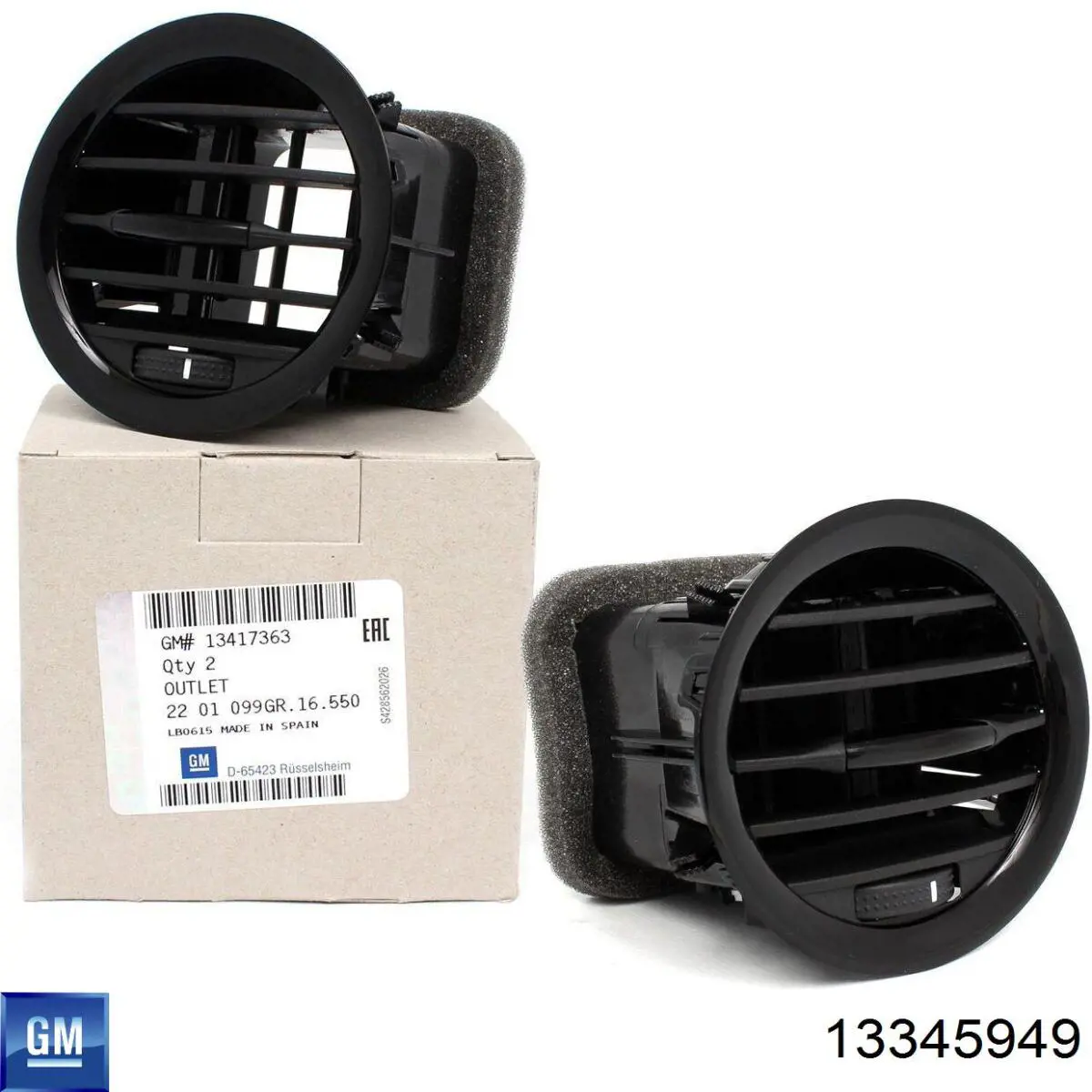 Filtro de cabina General Motors 13345949 precio, desde 11,04 EUR