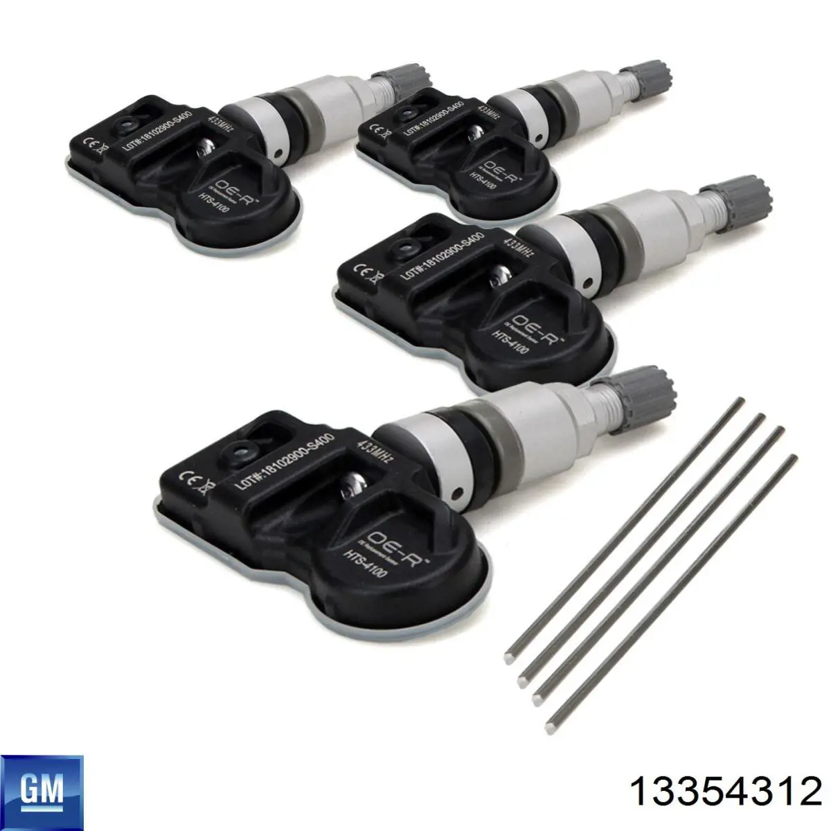 Sensor de presión de neumáticos 13354312 Peugeot/Citroen