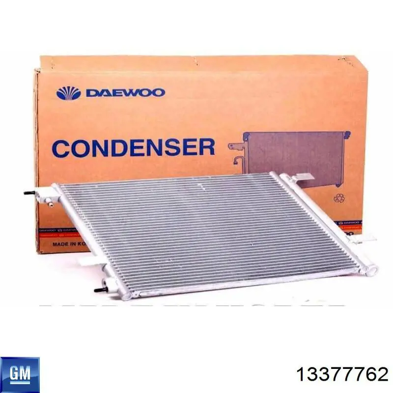 Condensador aire acondicionado 13377762 General Motors