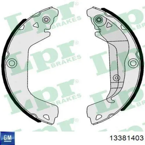 Comprar 13381403 General Motors Zapatas de freno