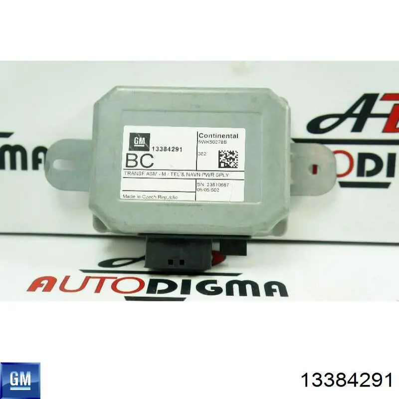 13384291 General Motors Unidad de control de navegación