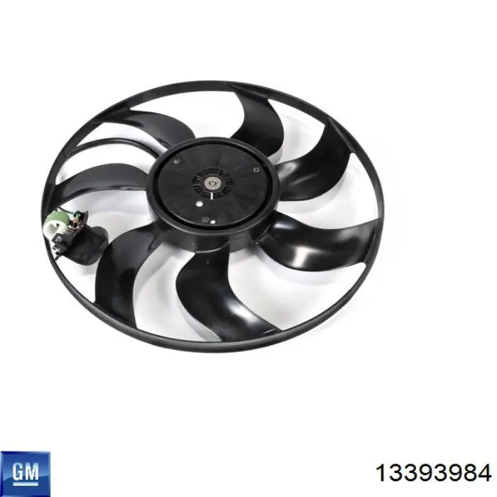 Radiador 13393984 General Motors