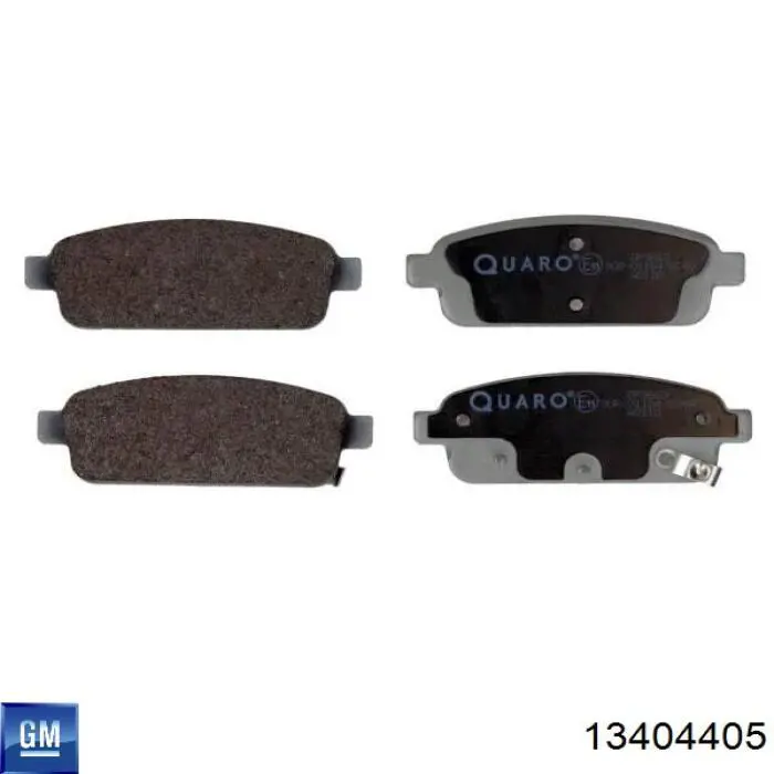 Pastillas traseras de freno General Motors 13404405 precio, desde 23,32 EUR