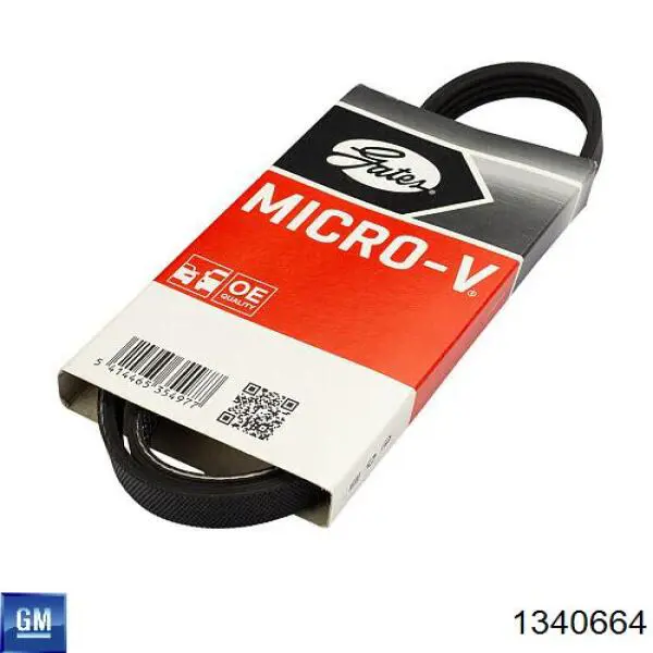 Correa trapezoidal Opel Astra 51, 52, F35, M35