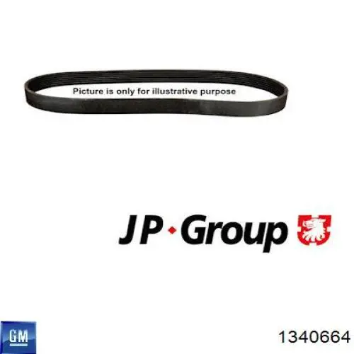 Correa trapezoidal Opel Astra 51, 52, F35, M35