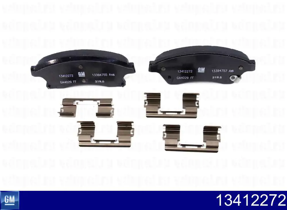Pastillas freno delanteras General Motors 13412272 precio, desde 29,92 EUR