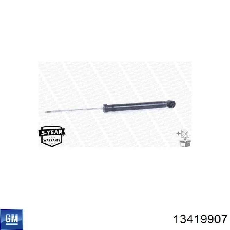 Amortiguador trasero General Motors 13419907 precio, desde 58,08 EUR