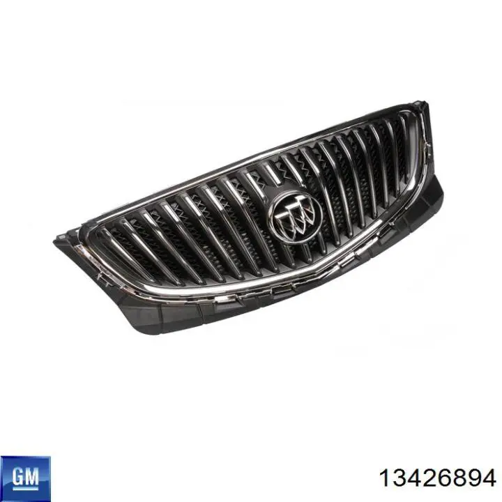 13426894 General Motors Refuerzo parachoque delantero