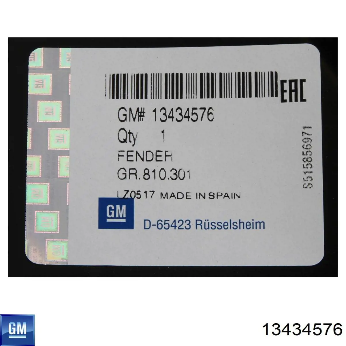 Aleta delantera izquierda VAN Wezel 3804655 precio, desde 87,11 EUR