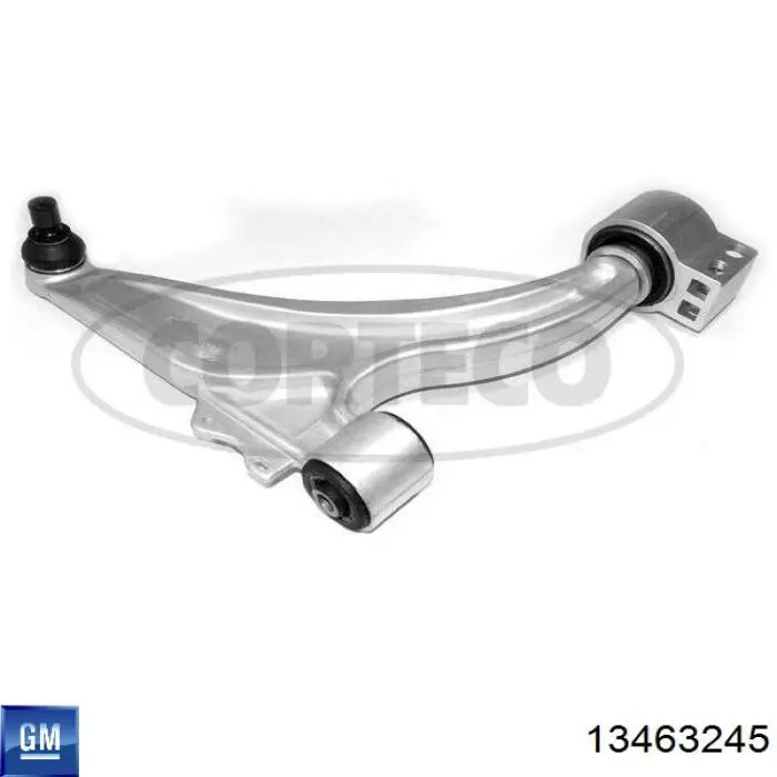 Brazo inferior derecho de la suspensión delantera General Motors 13463245 precio, desde 74,05 EUR