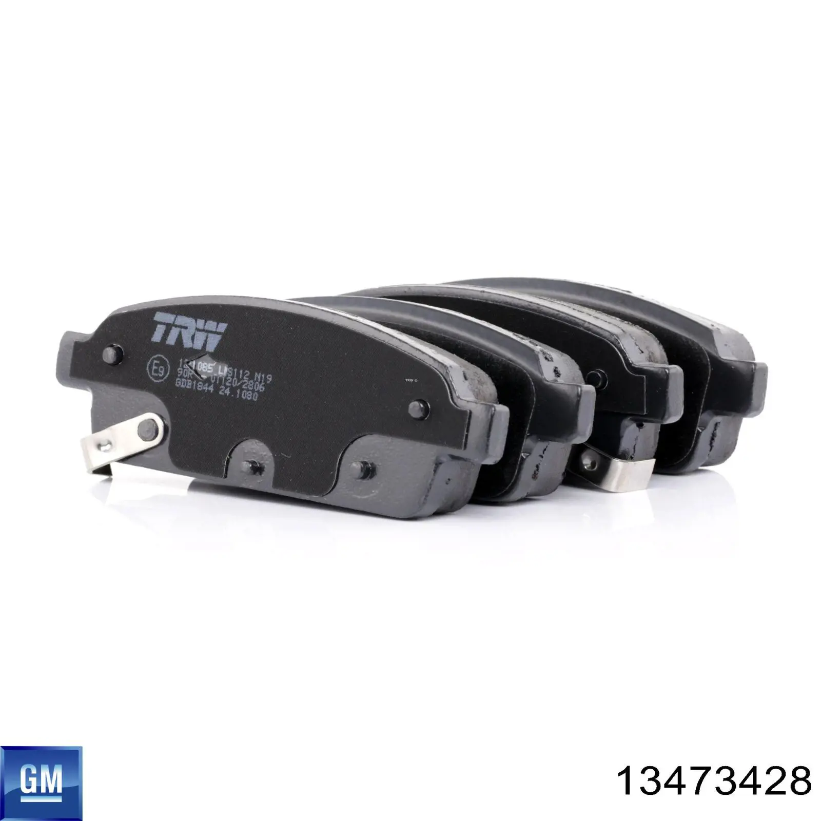 13473428 General Motors Pastillas freno traseras