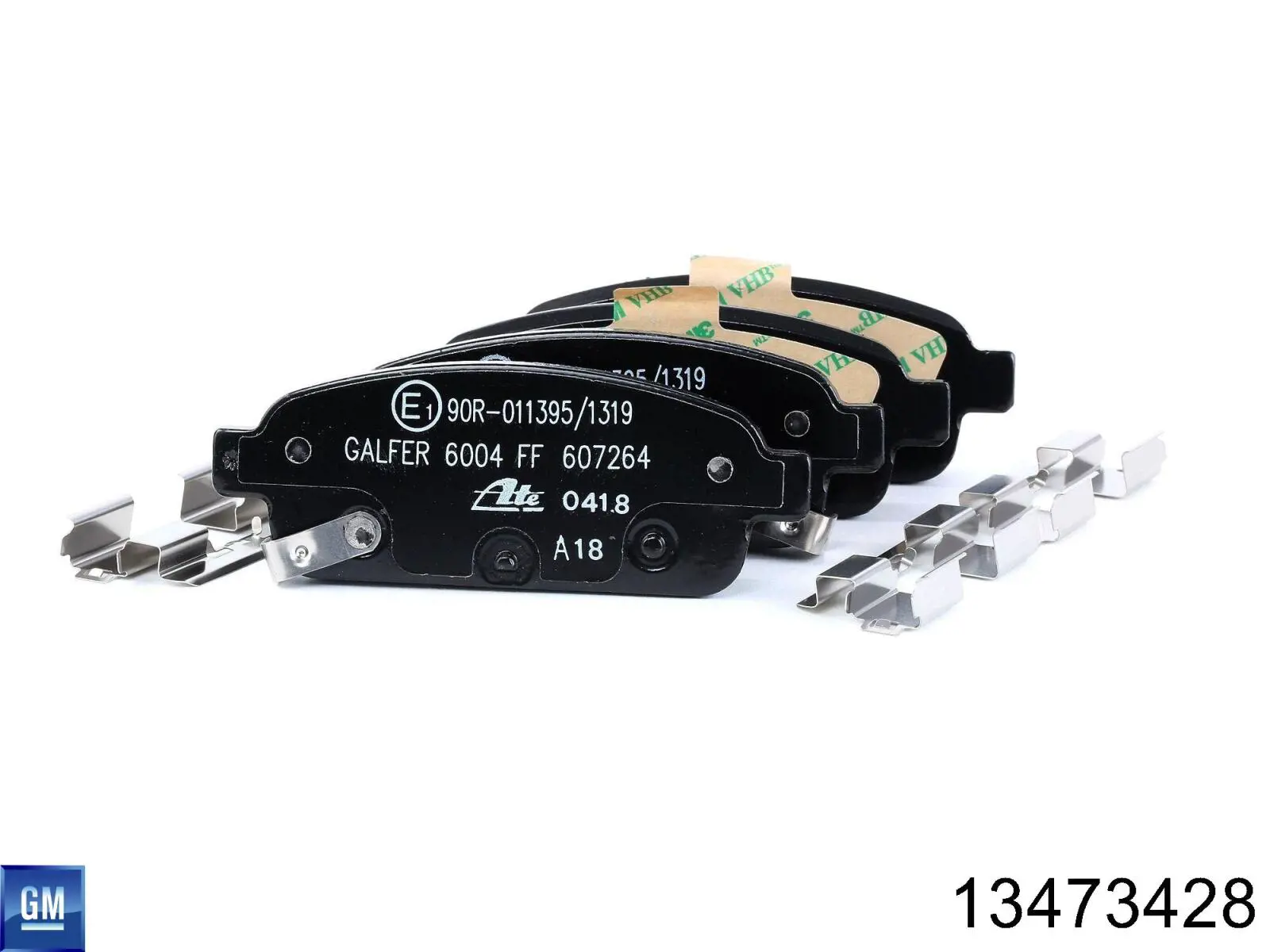 Comprar 13473428 General Motors Pastillas de freno traseras