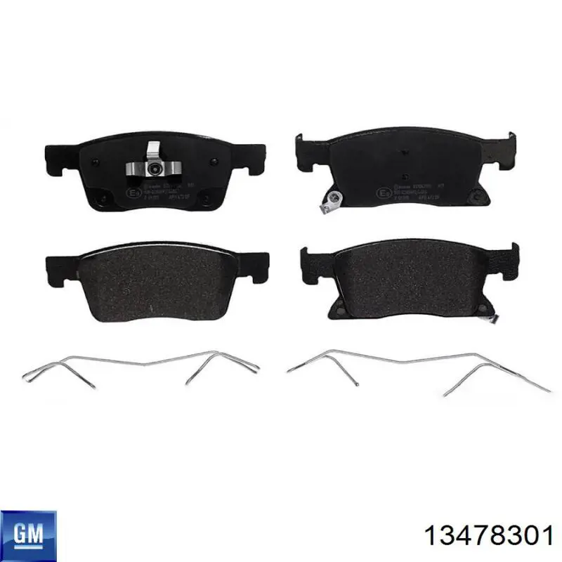 Comprar 13478301 General Motors Pastillas delanteras de freno