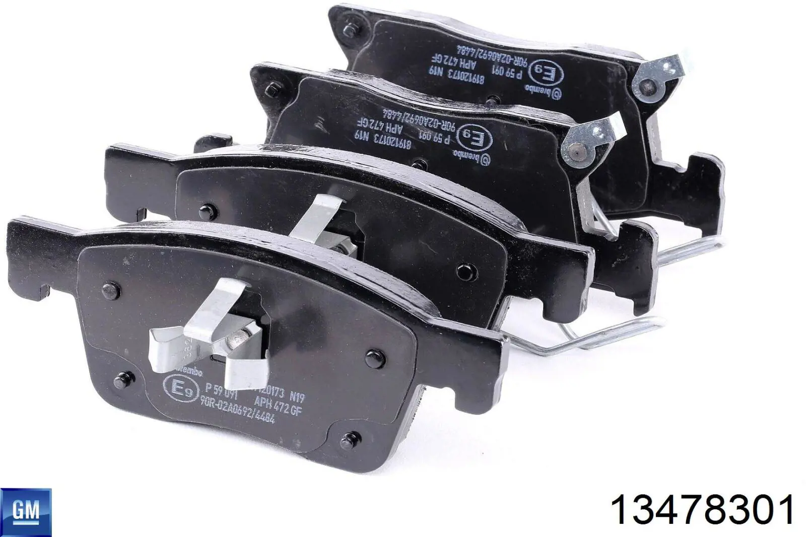 Pastillas freno delanteras General Motors 13478301 precio, desde 36,69 EUR