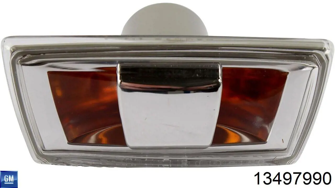 Luz intermitente de guardabarros derecho 13497990 General Motors