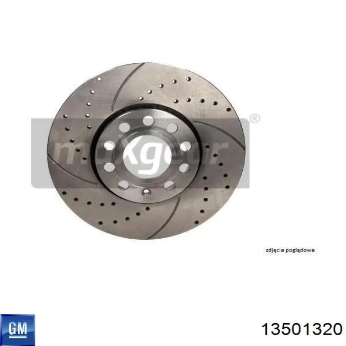 Disco de freno 13501320 General Motors
