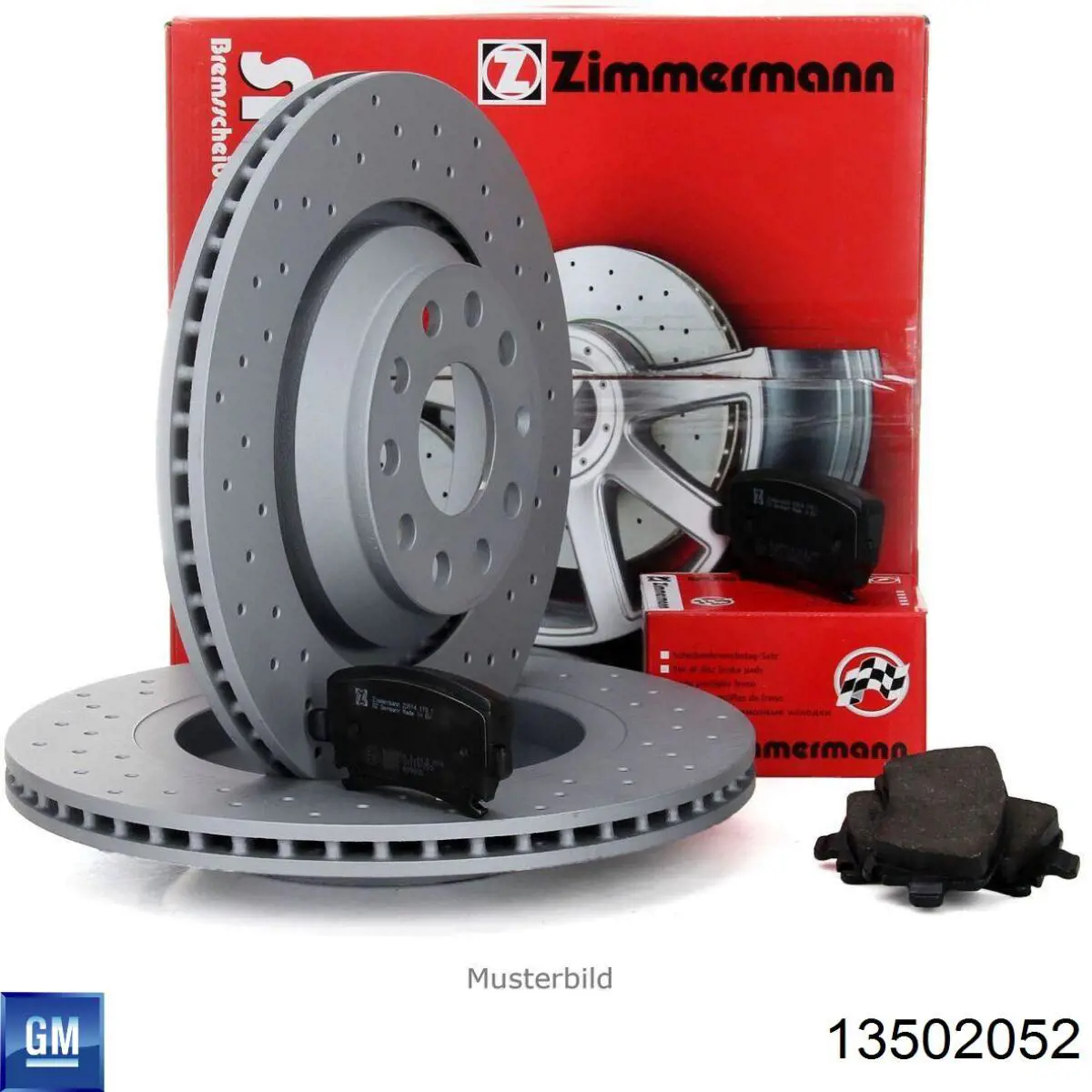 Comprar 13502052 General Motors Freno de disco delantero