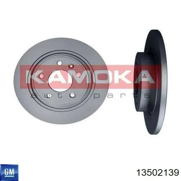 Frenos traseros General Motors 13502139