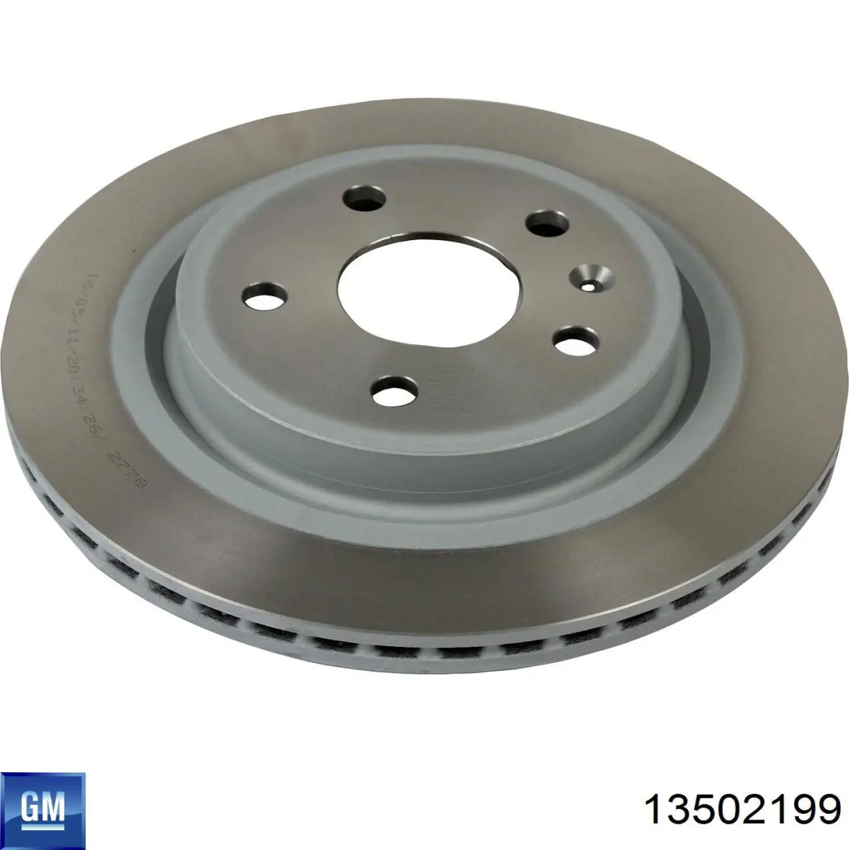 Disco de freno trasero 13502199 General Motors