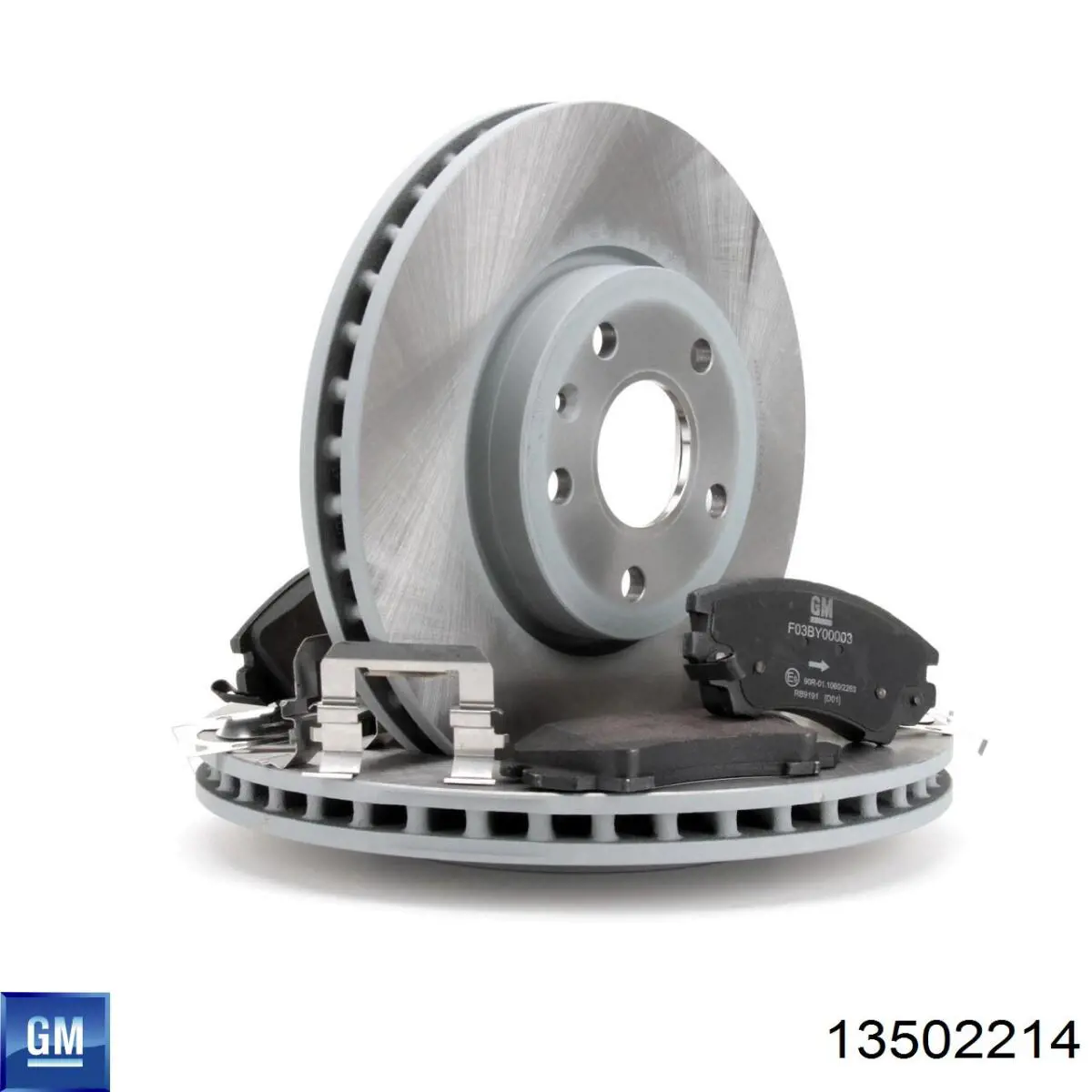 Frenos delanteros General Motors 13502214 precio, desde 58,55 EUR