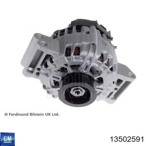 13502591 General Motors Alternador de coche
