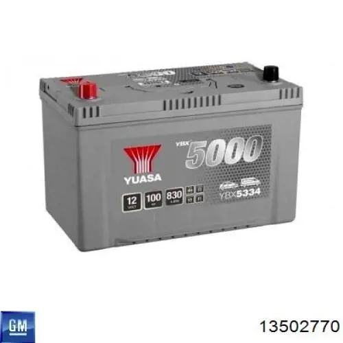 13502770 General Motors Batería Start-Stop