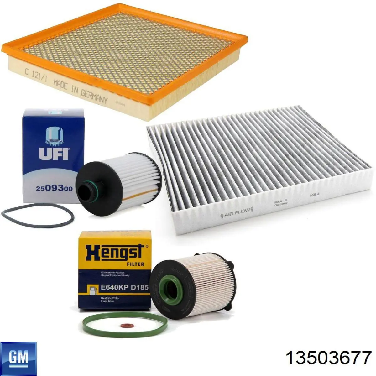 Filtro de cabina General Motors 13503677 precio, desde 7,75 EUR