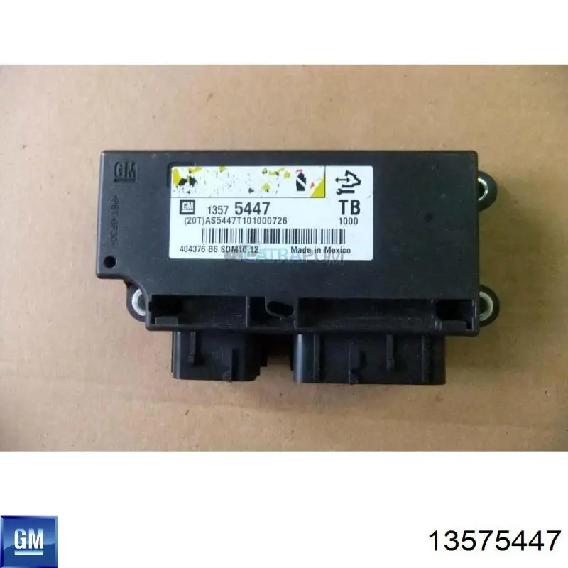 Comprar 13575447 General Motors Módulo de control de airbag