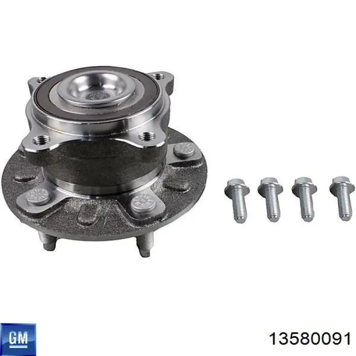 Buje de rueda trasero para Chevrolet Orlando  J309