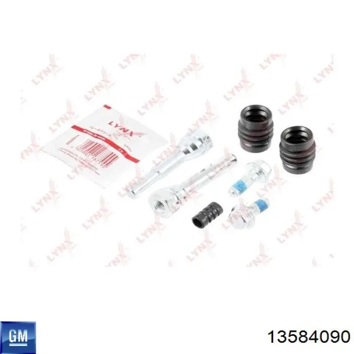 Pasador guía de la pinza de freno trasera 1605173 General Motors