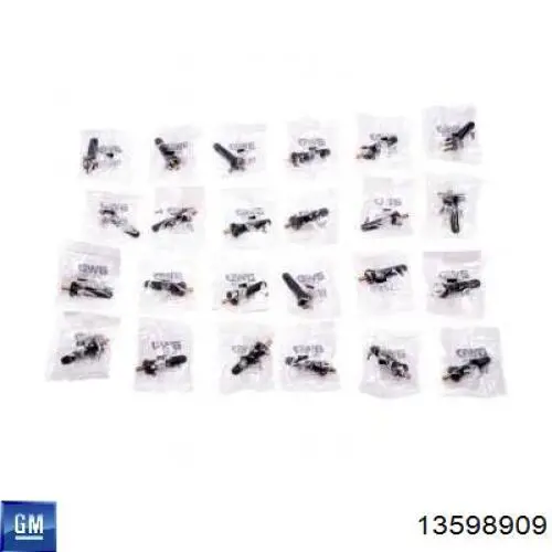Válvula de rueda Opel 4817873