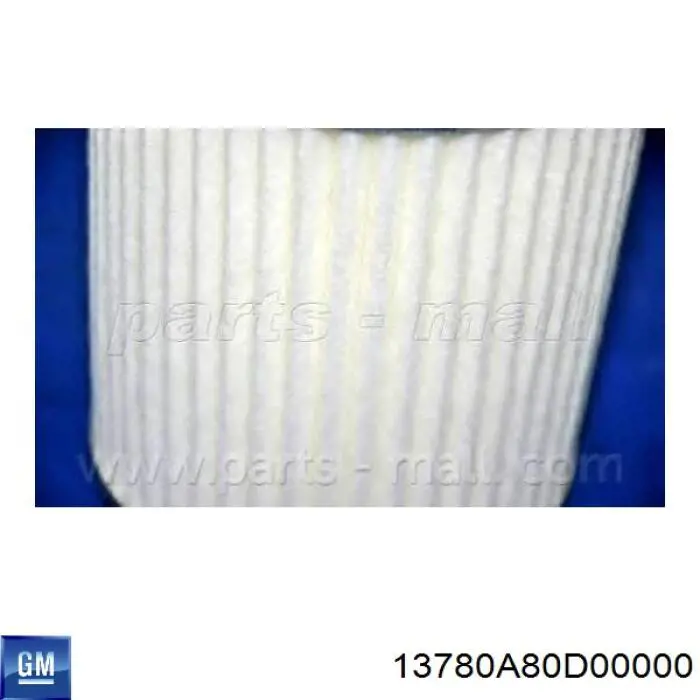 Filtro de aire 13780A80D00000 General Motors
