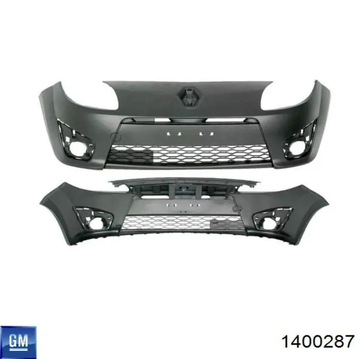 1400287 General Motors Paragolpes delantero