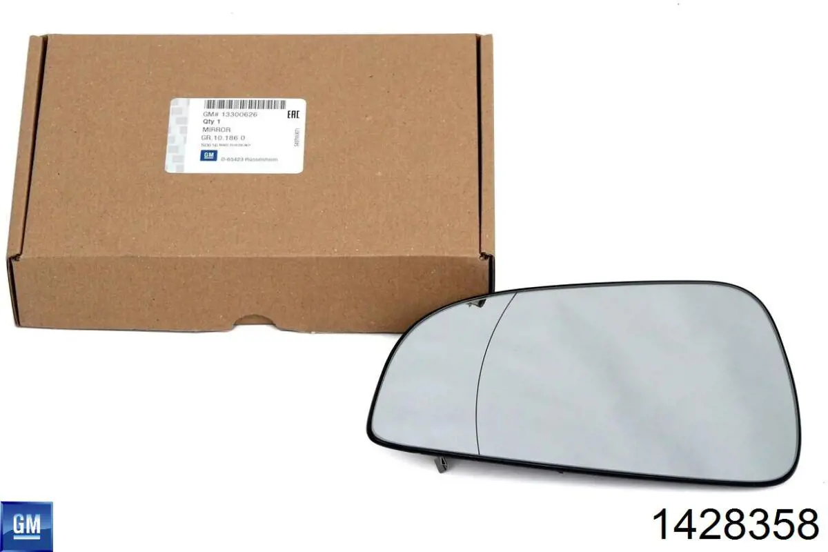 Comprar 1428358 General Motors Cristal de espejo retrovisor exterior izquierdo